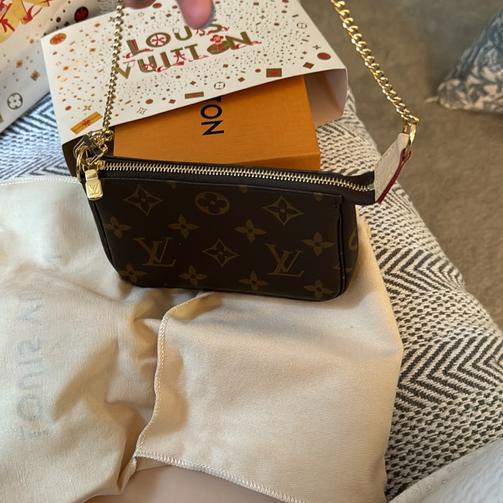 Brand new in box Louis Vuitton mini pouchette